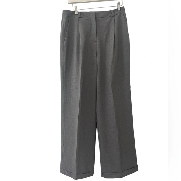 Brooks Brothers Pants - Brooks Brothers Trousers  stretch wool wide leg plated trousers size 10